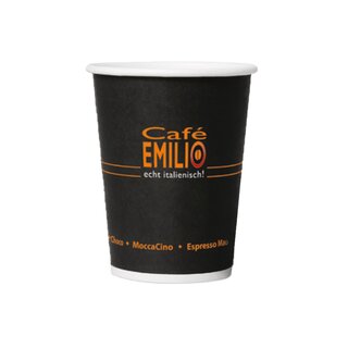 Café Emilio 2go Becher, 200 ml Inhalt, 50 Stck.